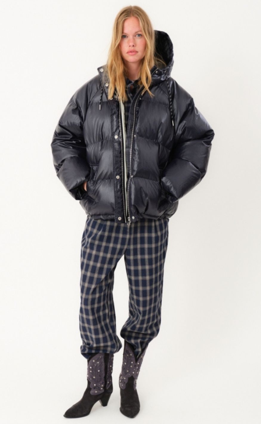 Lollys Laundry Jakke - Shelby - Dark Navy
